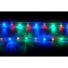 led rope light round 2 wires multicolor